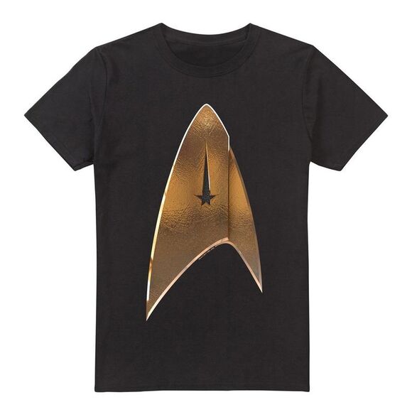 Star Trek: Discovery Other - Star Trek: Discovery Mens Command Shield T-Shirt / Black